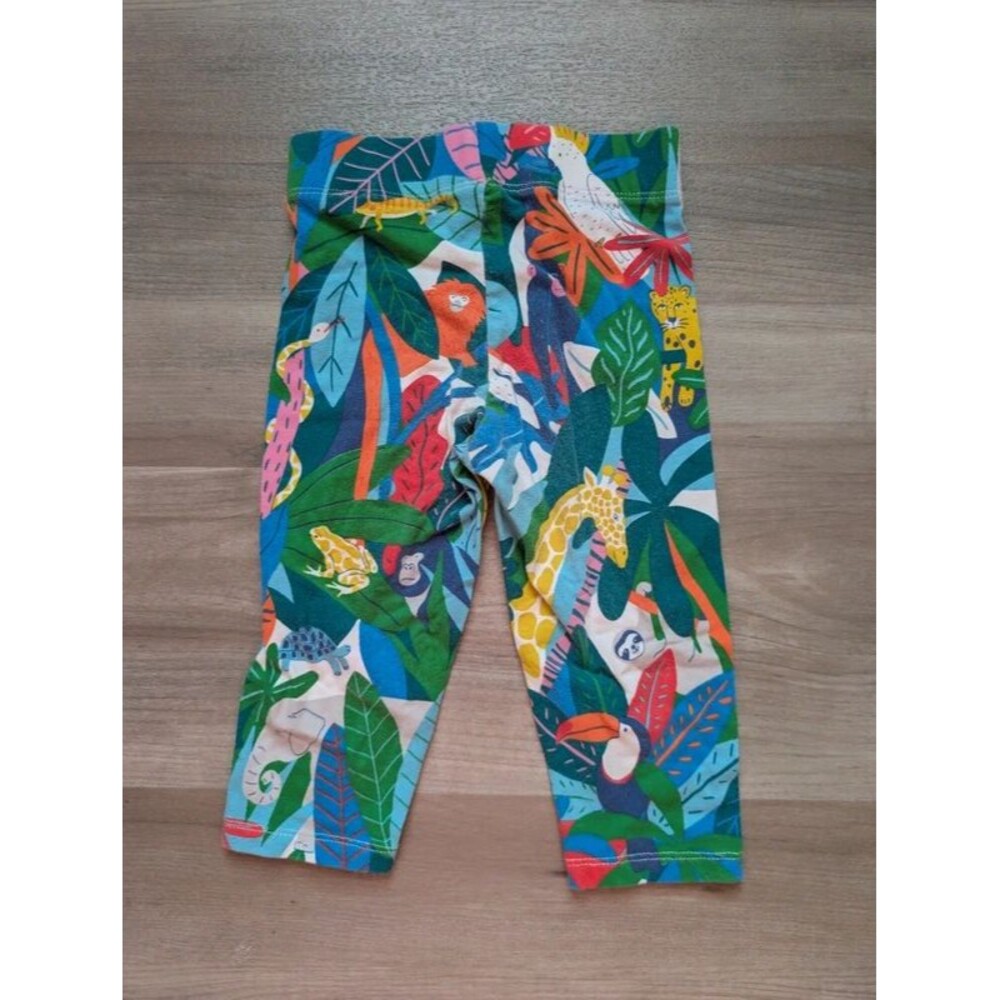 Mini Boden Jungle Print Capri Leggings, 4-5Y (U1)